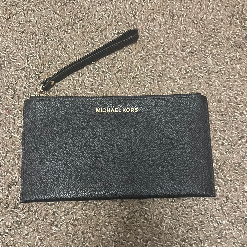Michael Kors Black Wristlet